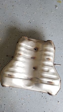 OEM Dodge Durango mid muffler