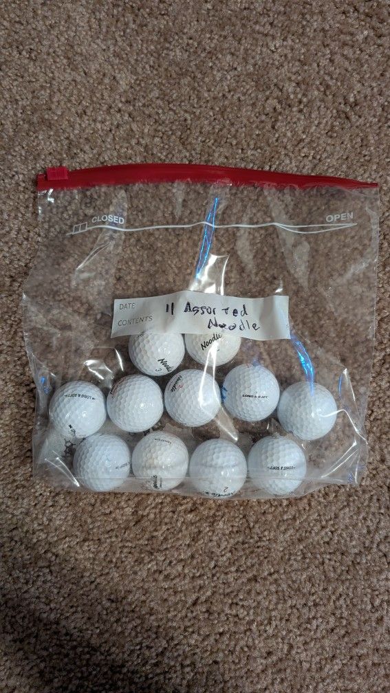 Noodle Golf Balls