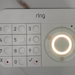 Ring Keypad *1st Generation* White Wireless Indoor Home Security Alarm 