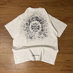Chrome Hearts White Tee Rhinestones L / XL