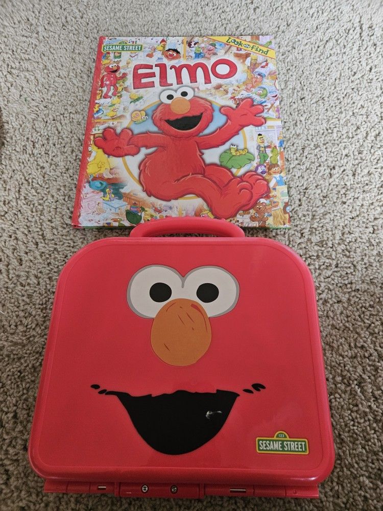 Find ELMO BOOK AND ABC LETTERS SUITCASE