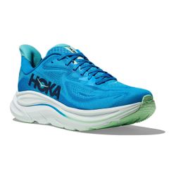 Hoka One Mens Clifton 10 Road Running Shoes - Blue/Skyward
