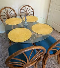 Bamboo table set