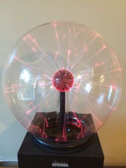 Light storm plasma ball