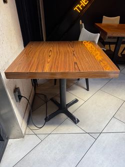 Restaurant tables