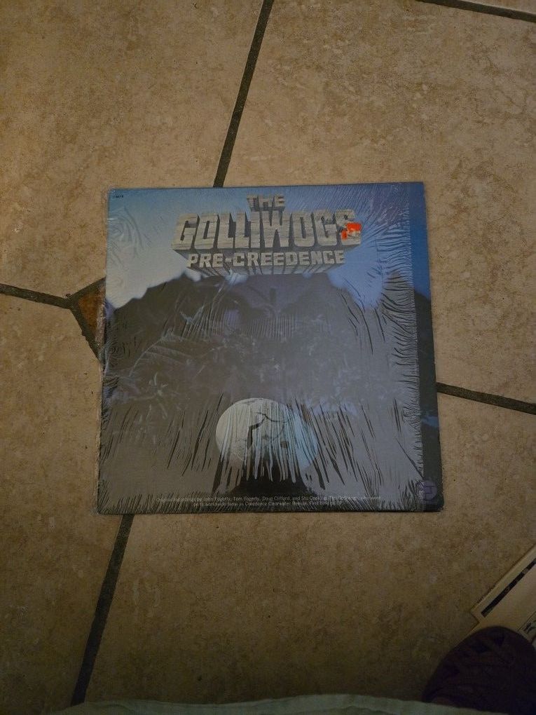 1975 Fantasy Rock 12" vinyl LP by The Golliwogs titled Pre-Creedence