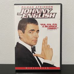 Johnny English DVD Movie Rowan Atkinson Widescreen Comedy John Malkovich 2004