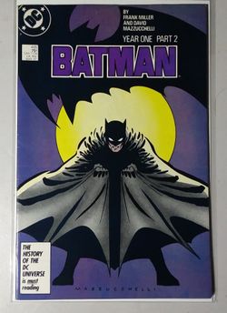 BATMAN #405 Year One Part 2 Mar 1987