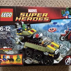 Lego Captain America Vs Hydra 76017