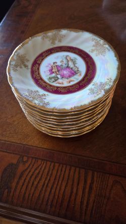 Desert Romeo and Juliet plates 10 pcs