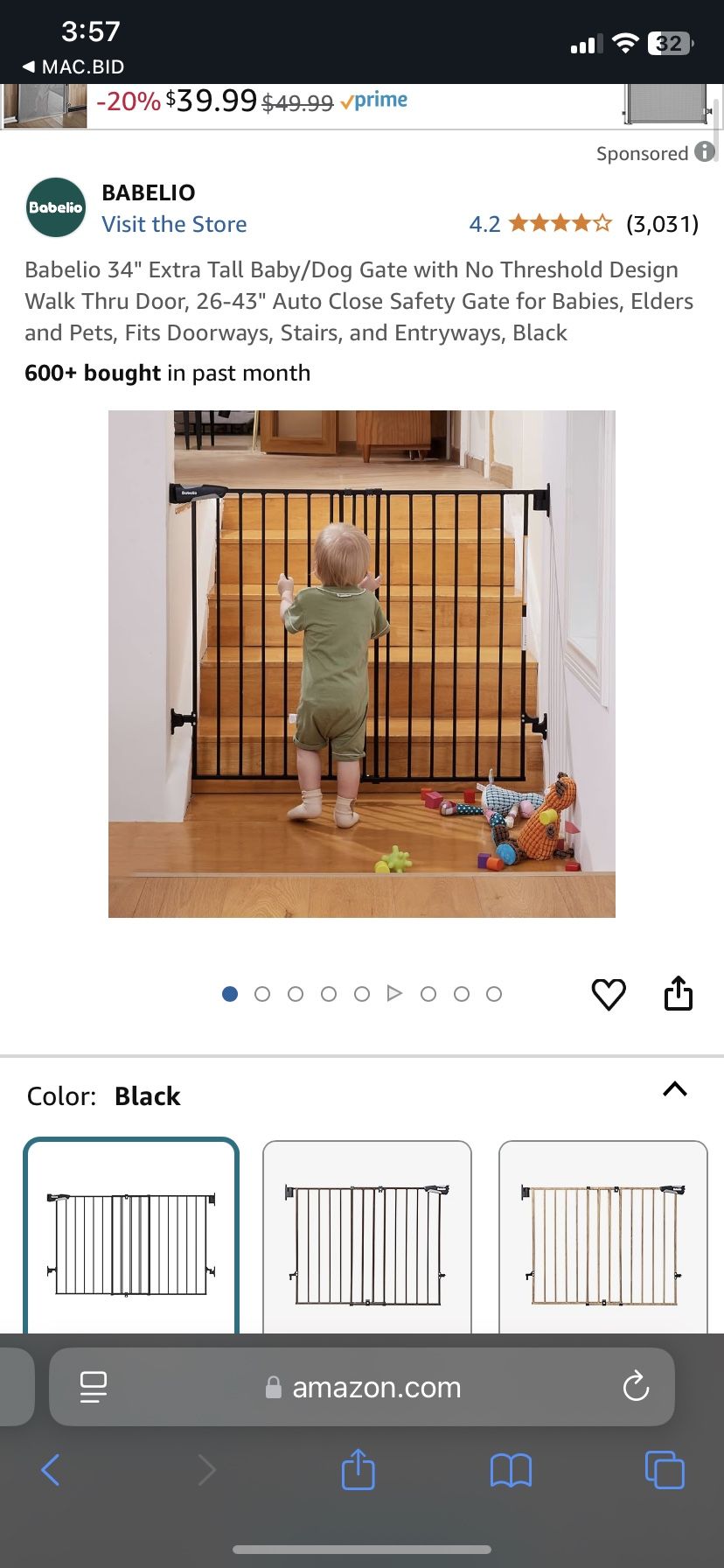 BABELIO Baby Gate