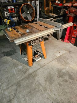Ridgid table saw $350 OBO