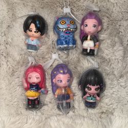 6pcs Kpop Demon Hunter Squishy Or Stress Balls Anxiety Reliever. 