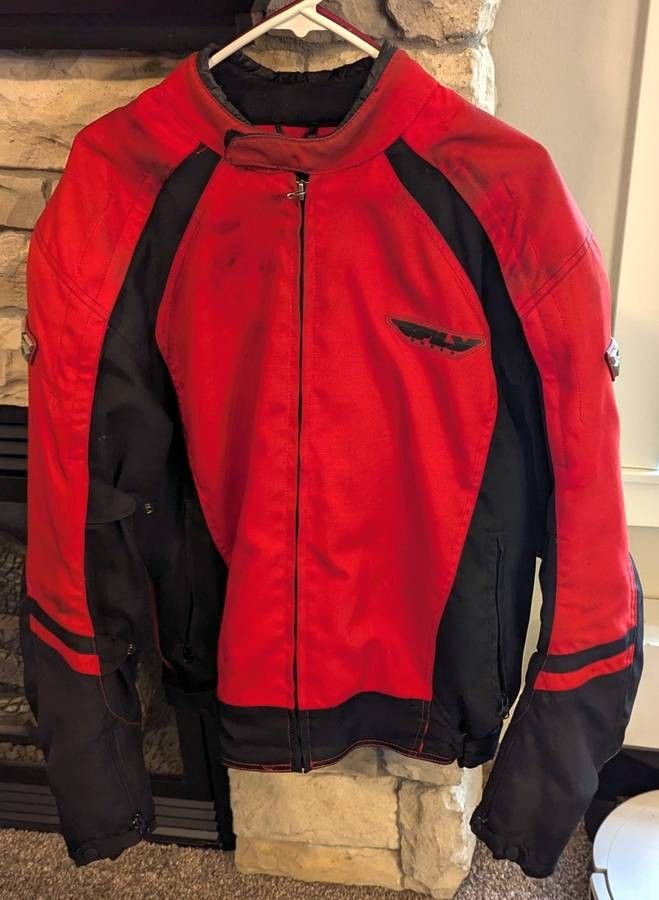 Fly Racing Motorcycle Jacket with full Armor
