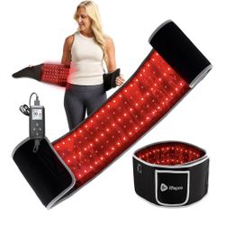 Lifepro Red Light Therapy Belt – Infrared Red Light Therapy for Body, Back Pain and Shoulder - 660nm &