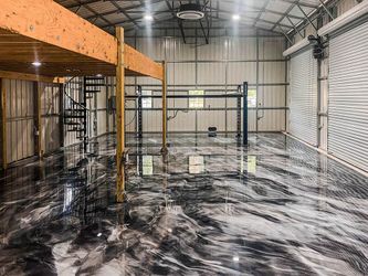 Epoxy metallic system