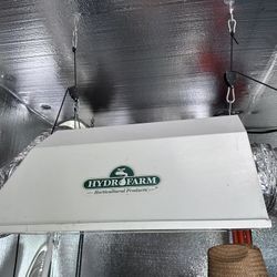 Indoor Grow Light Kit – HydroFarm HID Hood with Bulb (x4 available)