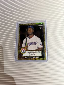 Sherten Apostel Topps Chrome RC 04/10