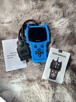 OBD V317 Diagnostic Scanner, Car Code Reader and Vehicle Health Inspection Tool (v317) - Blue