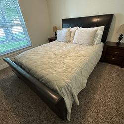 Queen Bed Frame And Mattress 