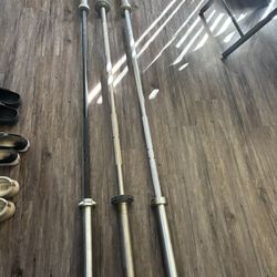 Barbells For 2” Weights PRICES LISTED AT THE BOTTOM UNDER DESCRIPTION 👇👇👇