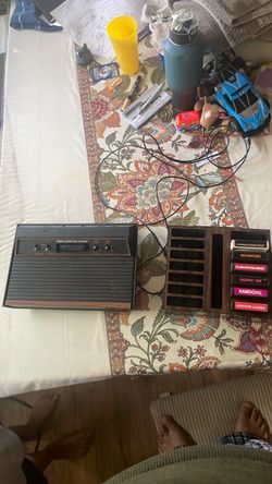 Atari console and Games