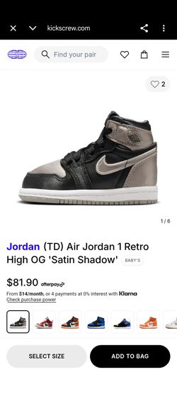 Jordan-'Satin Shadow'Baby's