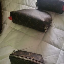3 Pieces Purse For Make Up 