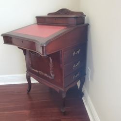 Antique School Desk. Real