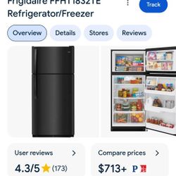 Frigidaire FFHT1832TE Refrigerator/Freezer