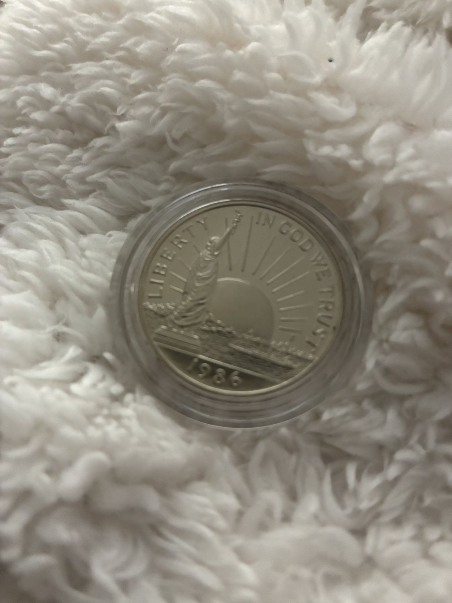 Proof 1986 Liberty Half Dollar