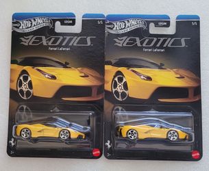 Hot Wheels Silver Series Exotics Ferrari LaFerrari $10 each