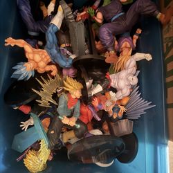 Dragon ball z statues read description