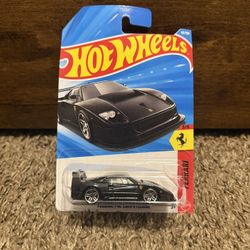Hot Wheels Black Ferrari F40