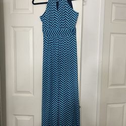 Loft Blue Navy Blue Dress 