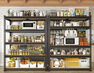 Pack of two shelves organizers