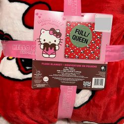 Hello Kitty Valentines Day Blanket