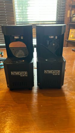 2 New Chauvet Intimidator Scan 110 Lights (never Used)