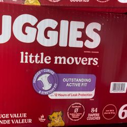 Huggies Little Movers Size 6 84ct