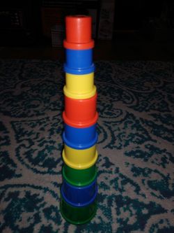 Stackable cups for kids!!