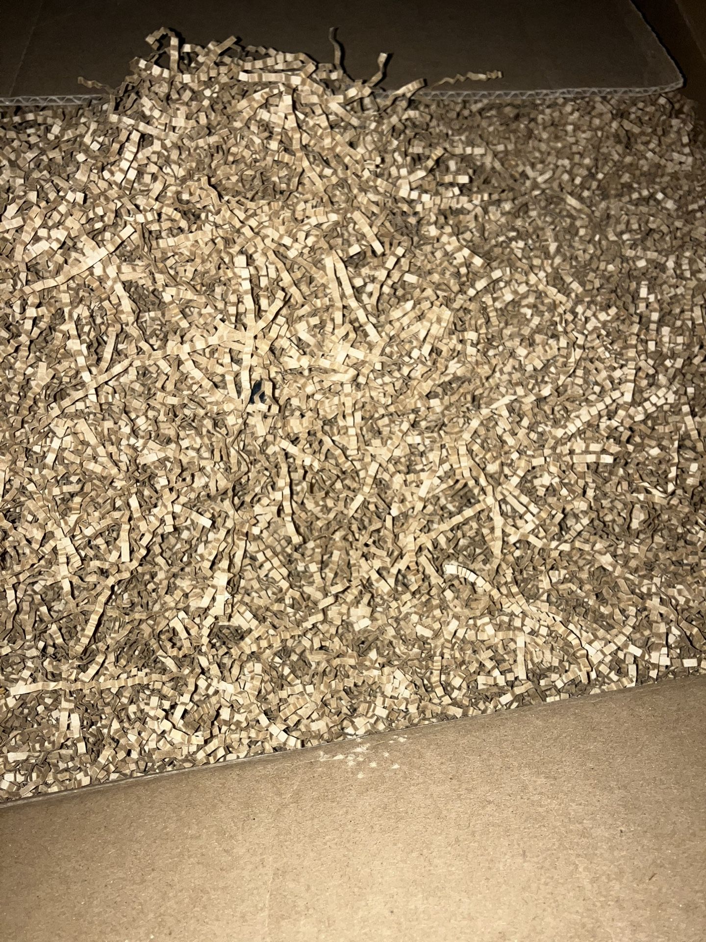 10 Pounds NEW Crinkle Cut Brown Stuffing Paper