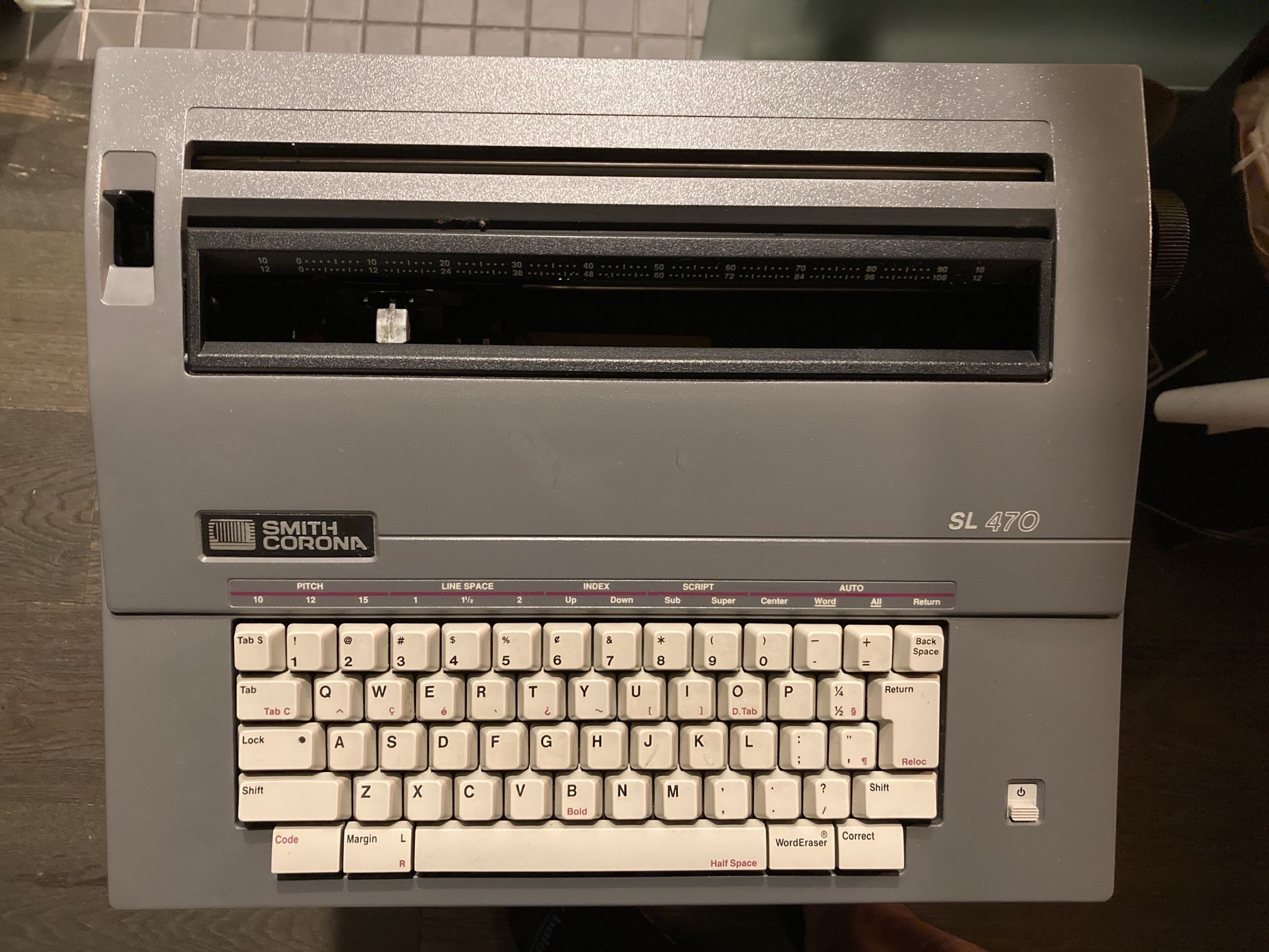Smith Corona SL 470 Type Writer