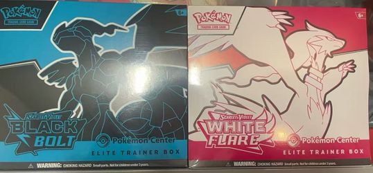 Pokemon Black Blot/White Flare ETB Pokémon Center