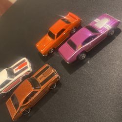 4 Hot Wheels Loose 