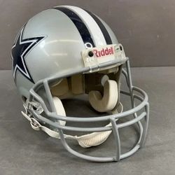 Authentic 90's Retro Style Dallas Cowboys Helmet Riddell VSR4