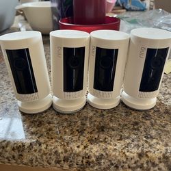 4 Ring Indoor Security Cameras (1st Gen)