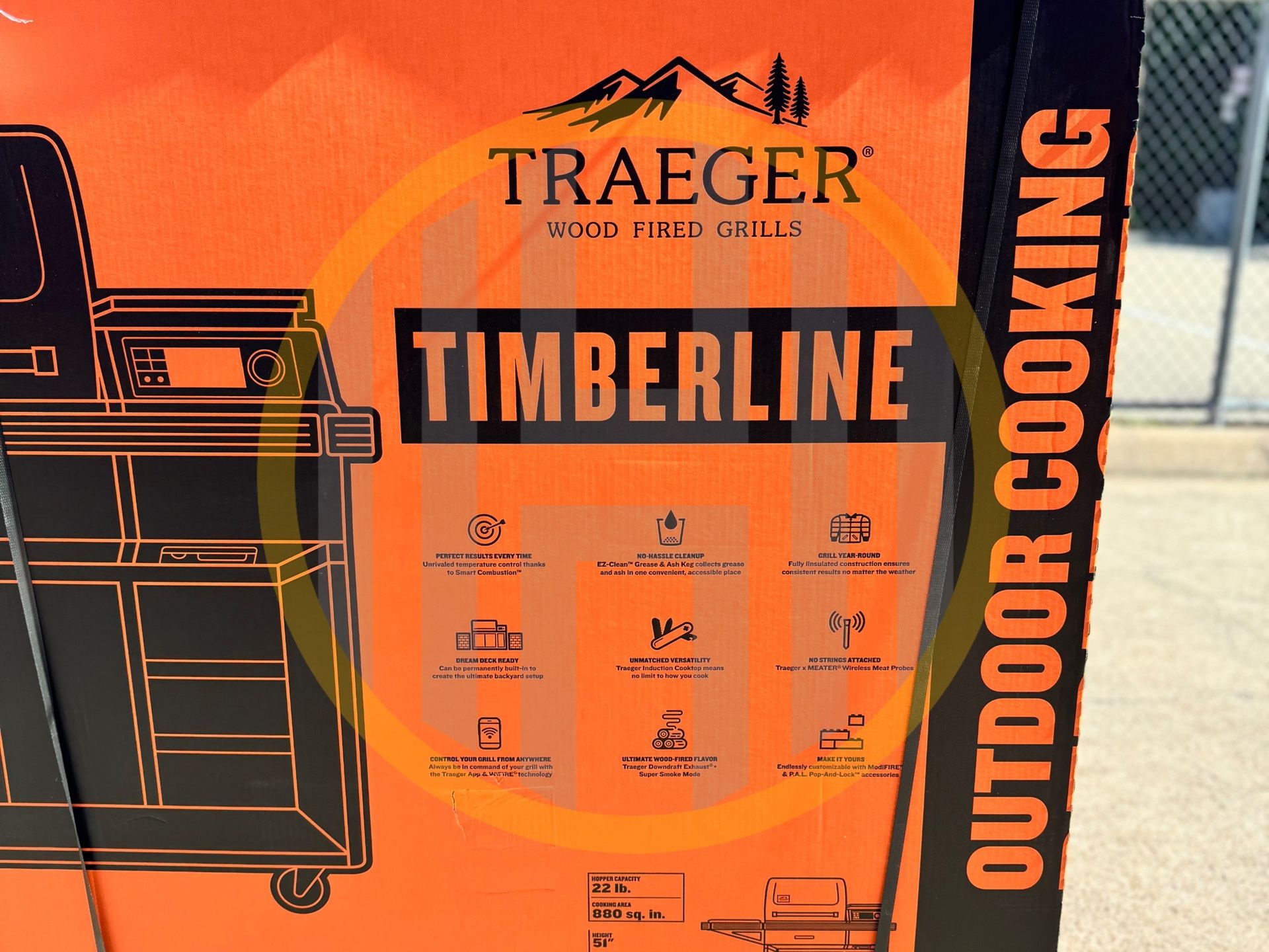Traeger Timberline TBB86RLG Wood Pellet Smoker - New