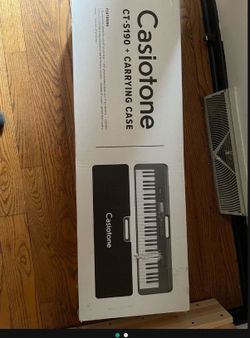 Casio Casiotone, 61-Key Portable Keyboard with USB (CT-S190) w/ Carry Case