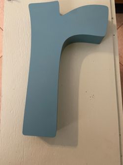 15” metal letters