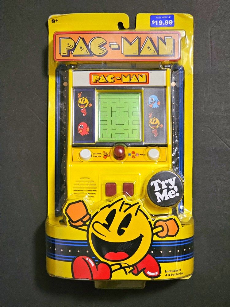 Pac-Man Mini Arcade Game Pacman Machine Nostalgia Classic Game Play NEW